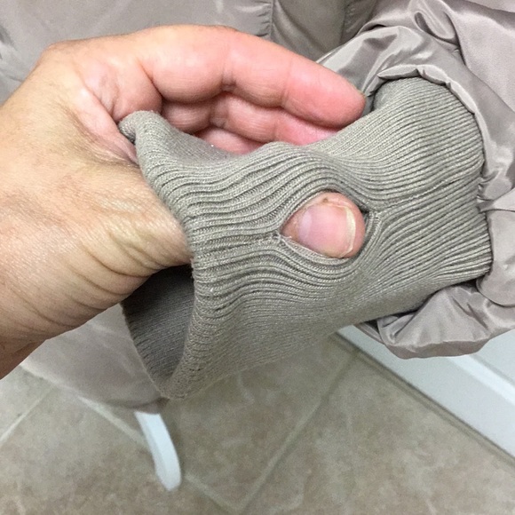 Beige Puffer Coat - Picture 12 of 12